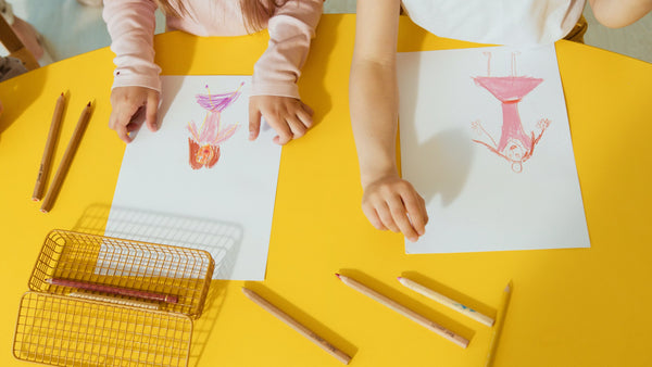 De ontwikkeling van kindertekeningen per leeftijd