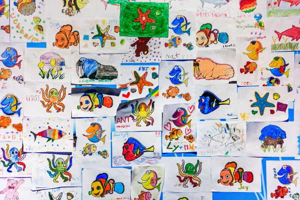 Kindertekeningen weggooien zonder schuldgevoel: zo kies je wat blijft
